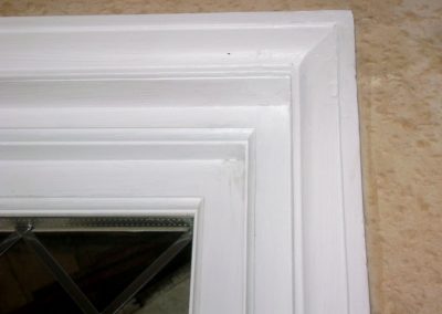 detail of period casement window replacement